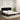 Bedframe massief grenenhout zwart 200x200 cm