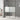 Inloopdouchewand 140x195 cm halfmat ESG-glas zwart