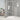 Inloopdouchewand 80x195 cm transparant ESG-glas wit