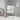 Inloopdouchewand 100x195 cm halfmat ESG-glas zwart