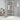 Inloopdouchewand 80x195 cm transparant ESG-glas wit