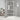 Inloopdouchewand 90x195 cm transparant ESG-glas wit