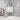 Inloopdouchewand 80x195 cm transparant ESG-glas wit
