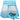 Kinderspeeltent met 250 ballen 102x102x82 cm blauw