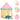 Kinderspeeltent met 250 ballen 100x100x127 cm roze