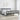 Bedframe massief hout grijs 140x190 cm