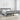 Bedframe massief hout grijs 120x200 cm