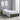 Bedframe massief hout grijs 75x190 cm