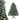 Kunstkerstboom met standaard 120 cm PVC