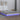 Bedframe LED massief hout wit 135x190 cm