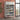 Schoenenkast 60x35x105 cm bewerkt hout betongrijs