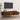 Wandkast 102x30x20 bewerkt hout gerookt eikenkleurig