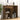 Cosmeticakast 80x40x75 cm bewerkt hout gerookt eikenkleurig