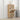 Schoenenkast 52x25x115cm bewerkt hout & natuurlijk rattan bruin