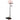 Basketbalstandaard 216-250 cm polyetheen wit