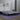 Bedframe LED massief hout zwart 140x190 cm