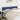 Hoofdborden 2 st 100x5x78/88 cm stof blauw