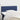 Hoofdbord 100x7x78/88 cm stof blauw