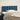 Hoofdbord 90x5x78/88 cm fluweel donkerblauw