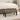 Bankje 70x30x30 cm stof taupe