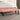 Bankje 100x30x30 cm fluweel roze