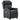 Massagestoel met kussen Donkergrijs 67.5 x 93.5 x 101.5 cm Stof