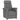 Massagestoel Donkergrijs 70.5 x 96.5 x 95 cm Polyester