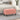 Bankje 70x35x41 cm fluweel roze