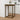Bartafel 80x80x110 cm massief grenenhout honingbruin