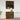 Wandkast 80x33x80 cm bewerkt hout bruin eikenkleur