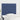 Hoofdborden 2 st 100x5x78/88 cm stof blauw