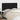 Hoofdborden 4 st 100x7x78/88 cm stof zwart