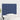 Hoofdborden 2 st 100x5x78/88 cm stof blauw