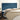 Hoofdborden 4 st 100x5x78/88 cm fluweel donkerblauw
