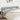 Hoofdbord met randen 203x23x78/88 cm stof lichtgrijs