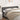 Hoofdbord met randen 203x23x78/88 cm kunstleer grijs