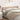 Hoofdbord met randen 203x23x78/88 cm kunstleer cappuccinokleur