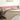 Hoofdbord met randen 183x23x78/88 cm fluweel roze
