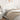 Hoofdbord met randen 203x23x78/88 cm kunstleer wit