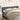 Hoofdbord met randen 203x23x78/88 cm kunstleer grijs