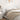 Hoofdbord met randen 203x23x78/88 cm kunstleer wit