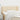 Hoofdbord met randen 83x23x78/88 cm stof crèmekleurig