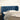 Hoofdbord met randen 93x23x78/88 cm fluweel donkerblauw