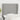 Hoofdbord met randen 83x23x118/128 cm stof lichtgrijs