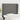 Hoofdbord met randen 93x23x118/128 cm stof donkergrijs