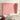 Hoofdbord met randen 83x23x118/128 cm fluweel roze
