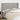 Hoofdbord met randen 203x23x118/128 cm stof lichtgrijs