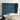 Hoofdbord met randen 83x23x118/128 cm fluweel donkerblauw