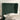 Hoofdbord met randen 93x23x118/128 cm fluweel donkergroen