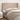 Hoofdbord met randen 183x23x118/128cm kunstleer cappuccinokleur